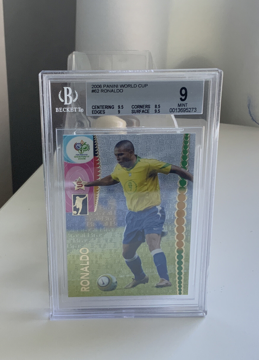 2006 Panini World Cup Germany RONALDO BGS 9 Mint