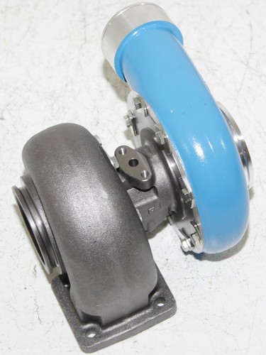 For GT45 Turbo/Turbocharger 600+HP Boost Universal T4/T66 3.5"V-Band1.05 BLUE - Picture 6 of 7