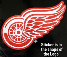 Detroit Red Wings NHL Die Cut Window Decal colorful Hockey Car Sticker Made USA