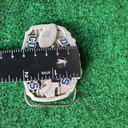 Vintage 1995 Americas Team Dallas Cowboys Belt Buckle NFL Football Texas - Picture 4 of 4