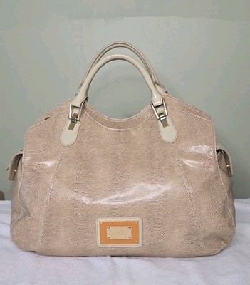Rocco Barocco Handbag/Shoulder Bag Cream Large Sized Purse