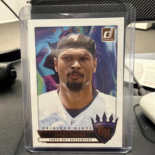 2025 Panini Donruss Gridiron Kings Rookie Emeka Egbuka