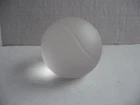 Vintage Solid Crystal Glass Tennis Ball by Tiffany & Co.
