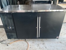 60" Perlick BBS60 Stainless Steel Black Door Back Bar Refrigerator 120V 1713