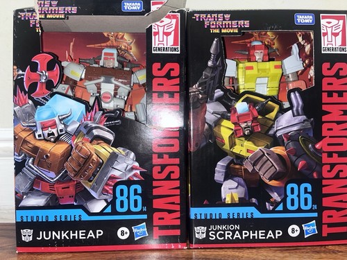Transformers Studio Series 86 Voyager 14 und 24 Junkheap und Scrapheap (NEU)