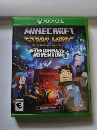 Minecraft Story Mode The Complete Adventure (Microsoft Xbox One, 2016) TESTED