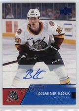 2021-22 Upper Deck AHL Auto Dominik Bokk #67 Auto 1na7