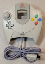 1999 Sega Dreamcast OEM White Video Game Controller HKT-7700 Tested  Works
