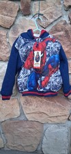 Marvel Spider-Man Plush Pockets Full-Zip Hoodie Multicolor Unisex Boys Girls 6
