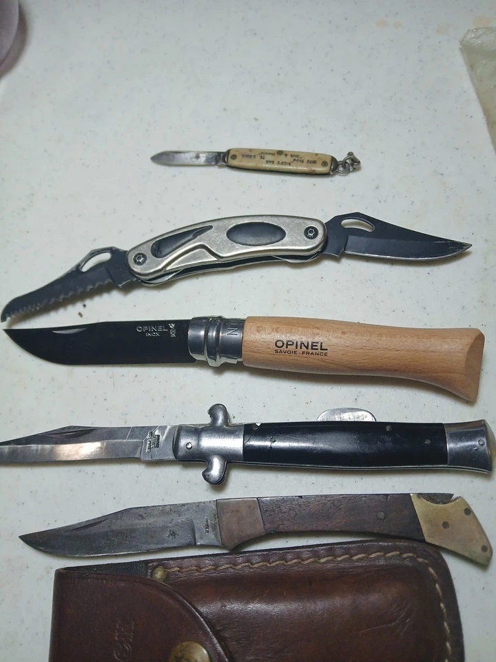 Lot of 6 Used Pocket Knives Various Brands - Image 4 of 4