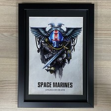 Anges De La Mort Space Marines Art Encadré Blason Warhammer 40K 40 000