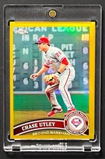 2011 Topps Chrome Chase Utley Gold Refractor /50 Phillies