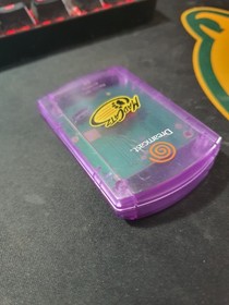 Mad Catz Translucent Purple Memory Card VMU Unit Sega Dreamcast 1999 HTK-7000