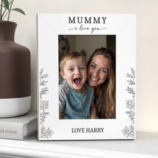 Mummy Photo Frame Gift From Daughter Son Mothers Day Birthday I Love You 6x4 7x5