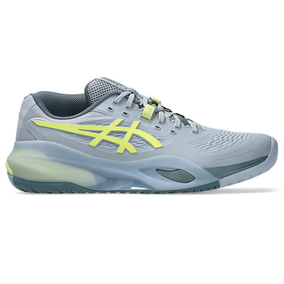 Asics Gel-Resolution X Tennis Shoe Grey Yellow 1041A481-402 Men's
