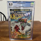 Amazing Spider-Man #122 CGC 8.0 Beautiful Book! Vol 1 Death of Green Goblin 1973