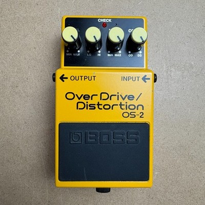 Boss OS-2 Overdrive/Verzerrung Gitarren-Effektpedal