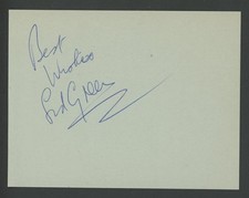 SIDNEY GREEN (1928-1999) signed page | 