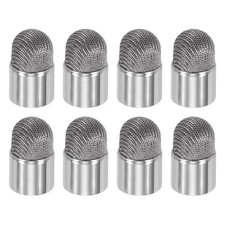 8Pcs Stylus Pen Fiber Tip 7mm Conductive External Thread Replacement, Gray