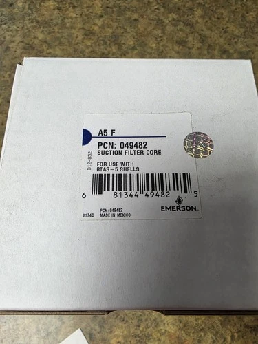 HVAC  AF 5 Emerson Suction Filter 049482 BTAS 5 Shells HEAT AIRCONDITION