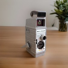 Vintage Bell  Howell 319 Movie Camera USA Not Tested 1950s