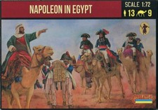 STRELETS-R 1:72 SET 303 NAPOLEON IN EGYPT 13 SODIERS/9 CAMELS BLUE
