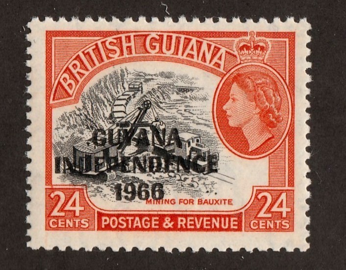 Guyana        32o          MNH OG