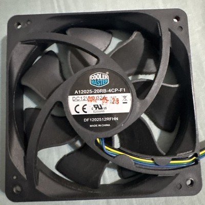 Cooler Master A12025-20RB-4BP-F1. DC 12V 0.42A