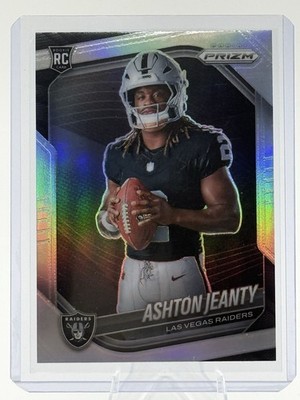 Panini Prizm Rookie Variation Silver Prizm Ashton Jeanty Raiders #421 2025