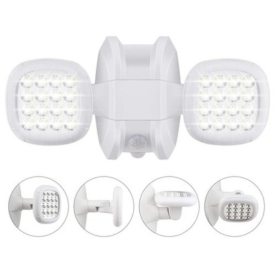 HONWELL Motion Sensor Light Outdoor Battery Powered Outside white, White 