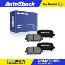 Rear Ceramic Brake Pad Set for Honda, Odyssey 2011-2017, FWD V6 3.5L