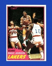 1981-82 Topps Set-Break # 21 Magic Johnson NR-MINT *GMCARDS*