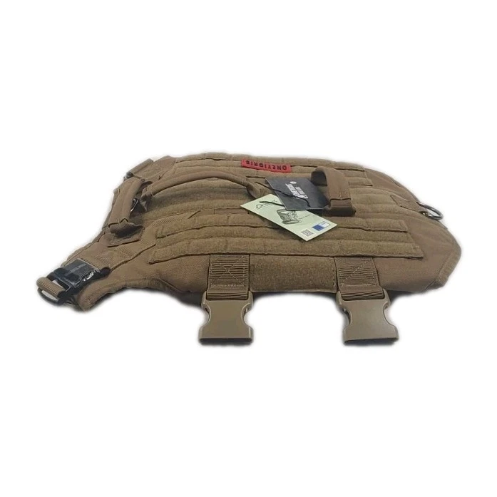 OneTigris Dog K9 Tactical Vest Harness Aire Mesh No Pull Size L -Brown/Brand New - Image 2 of 4