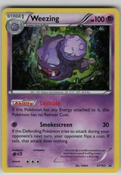 Weezing XY163 Holo Promo XY Black Star Promos