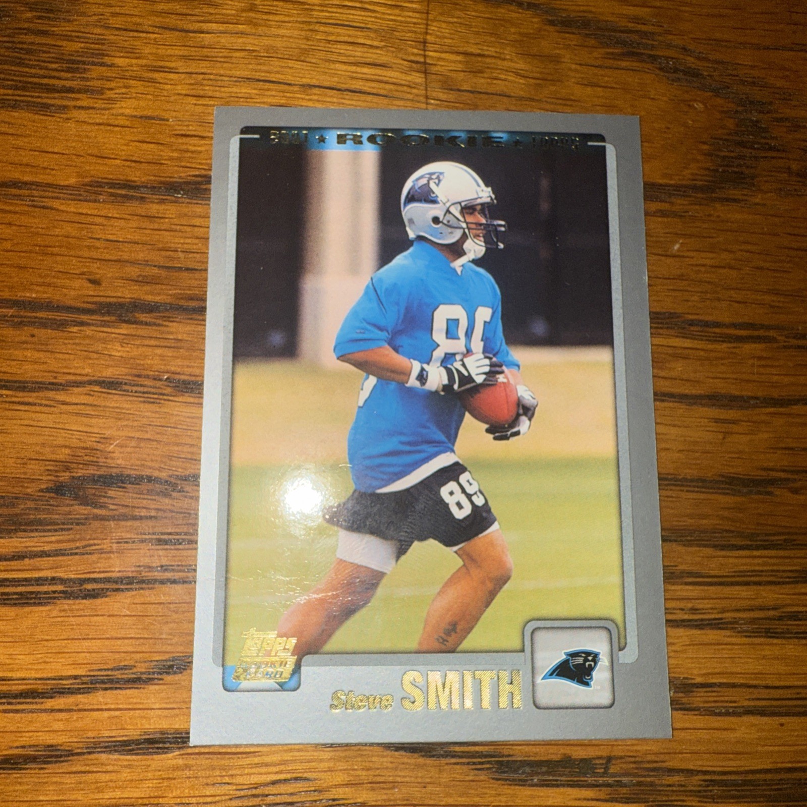 2001 Topps - Steve Smith #321 (RC) Carolina Panthers 