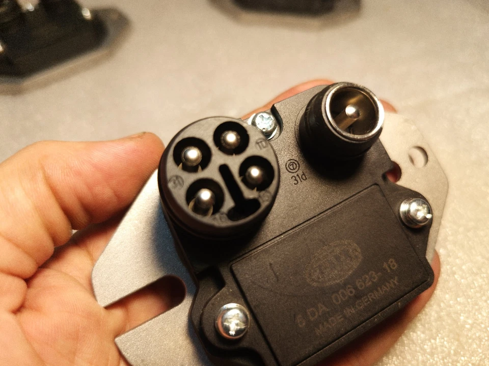 MERCEDES W123 W124 W201 W126 T1 HELLA 5DA 006 623-181 INTERRUPTOR UNIDAD ENCENDIDO NOS Foto 4 de 4