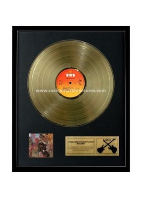RGM1108 Santana Abraxas Etikette Goldscheibe 24K vergoldet LP 12''