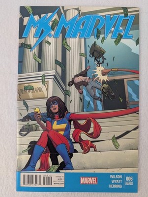 Marvel Ms Marvel #6 2nd Print 1st App The Inventor Kamala Khan 2014 NM Range