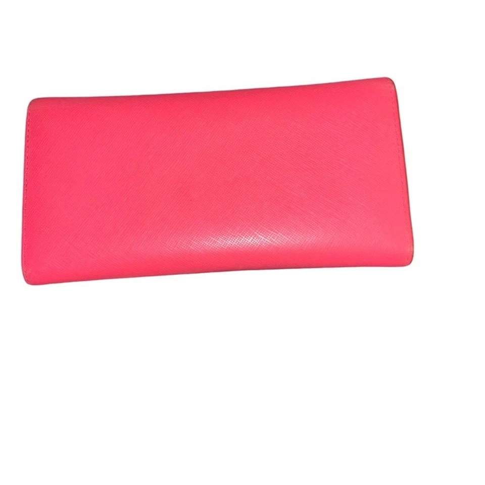 MCM Pink Trifold Wallet - Image 4 of 4