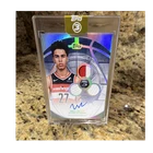 2025-26 Topps Three Rookie 3 Patch Autograph Will Riley #RPV-WR /49 Wizards