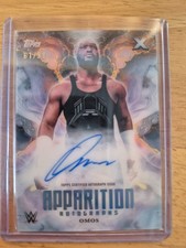 Omos Apparition Autographs 2025 Topps WWE Exalted Auto /99