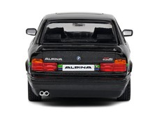 1994 BMW E34 Alpina B10 BiTurbo Black Metallic with Green Graphics 1/43 Diecast
