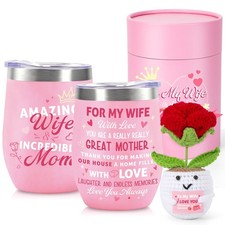 Mothers Day Gifts for Wife from Husband Mother's Day Tumbler Gifts, Mothers ...