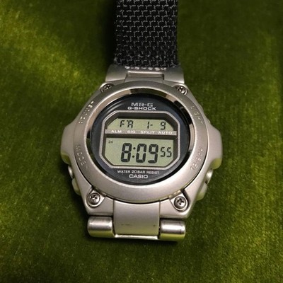 CASIO MR G 100ステンレス Casio G-SHOCK Mr-g Mrg-100 Digital Watch Resistant Japan Spherical