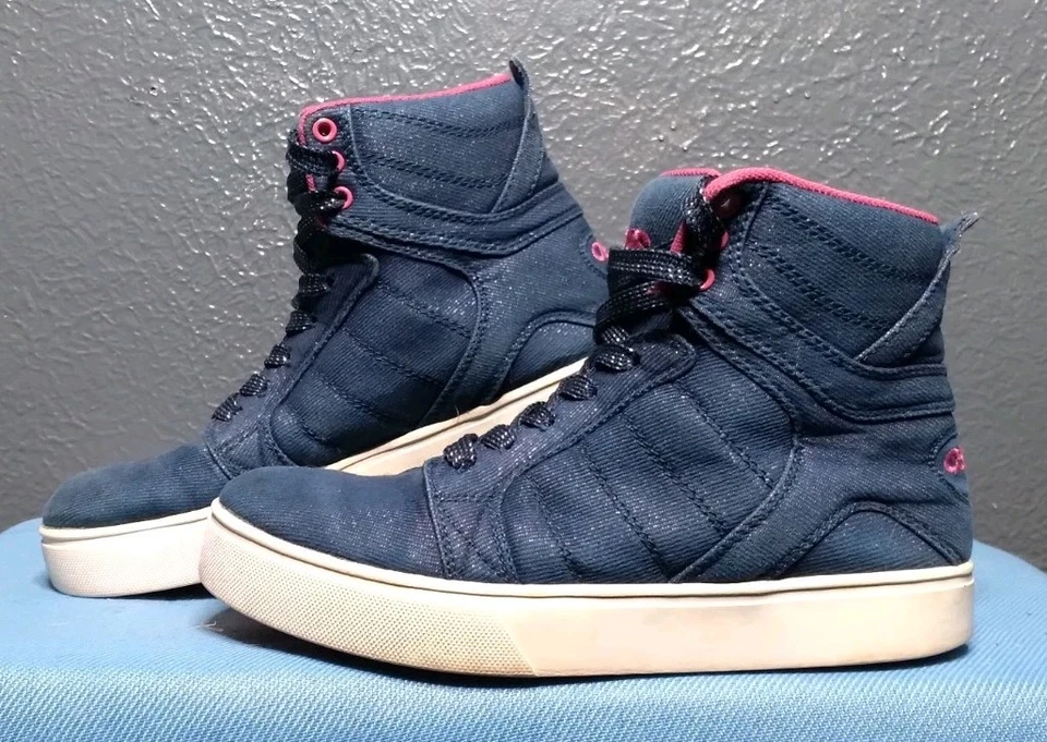 Osiris Kids обувь размер 4 М высоты верхнего джинсовой ткани Q1611125-Y девочек коньков кроссовок - Изображение 3 из 4