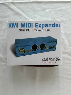 Keith McMillen KMI MIDI Expander K-701 MIDI I/O Breakout Box Complete in Box