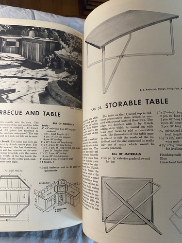 Cómo construir muebles de exterior 1953 - Imagen 8 de 10
