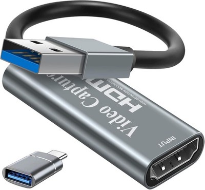 HDMI Video Capture Karte 4K 1080P USB Plug & Play für Streaming und Gaming