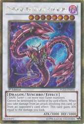 Beelze of the Diabolic Dragons PGLD-EN016 Gold Secret Rare 1st Edition