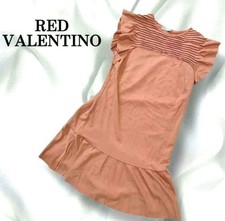 Red Valentino Luxury Frill Dress Pink M Spring Elegant